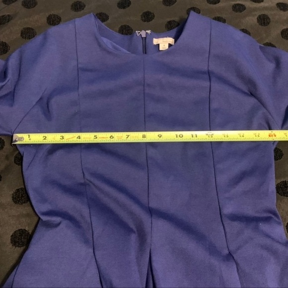 Gap Blue Fit & Flare Dress - Picture 4 of 5